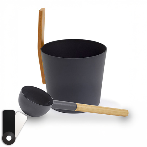 Kolo Sauna Bucket with Ladle - Thumbnail 2