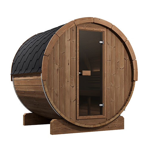 SaunaLife Model E7 Barrel Sauna