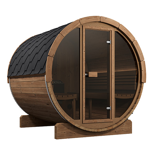 SaunaLife Model E8G Sauna Barrel